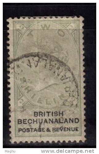 British Bechuanaland Used 1887, 2 Value,  2s & 2s 6d, Wmk V.R. - 1885-1895 Crown Colony