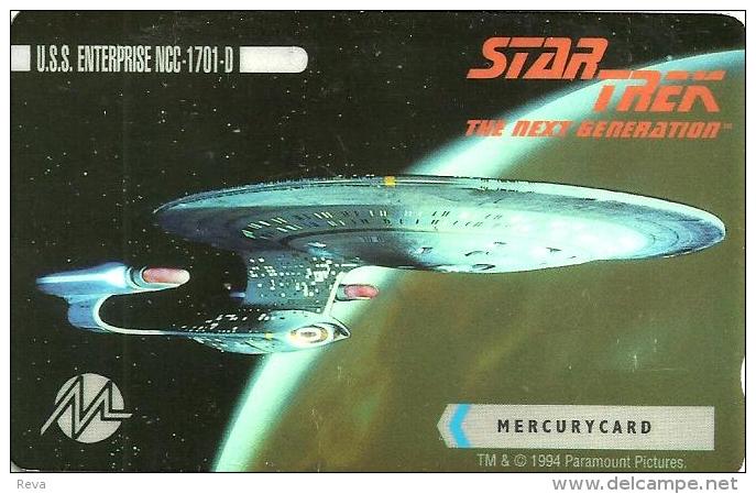 UNITED KINGDOM MERCURY ? L STAR TREK SHIP SPACE CODE: 20MERA GPT MINT COMPLIMENTARY(?) READ DESCRIPTION !! - [ 4] Mercury Communications & Paytelco