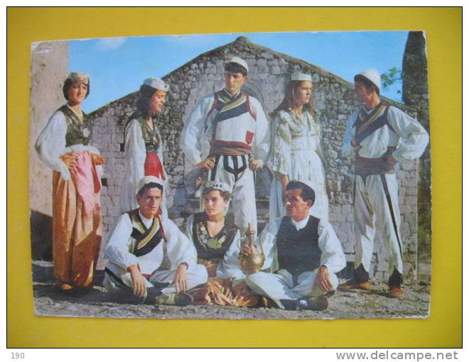 ULCINJ Siptarska Narodna Nosnja;Albanian National Costume - Albania