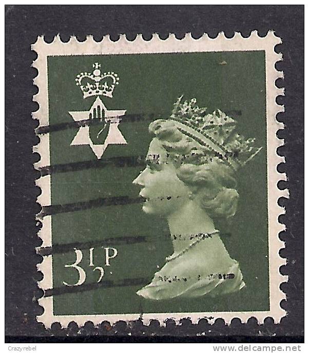 NORTHERN IRELAND GB 1974 3 1/2p Olive Grey Used SG N115. ( F201 ) - Northern Ireland