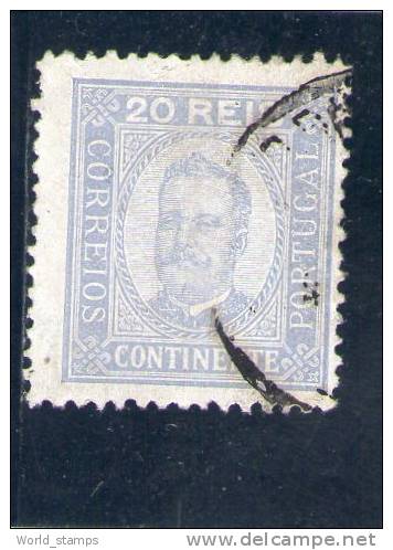 PORTUGAL 1892-3 O DENT 12.5 - Usado