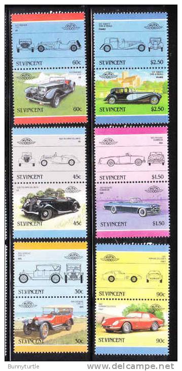 St Vincent 1986 Classic Car Transport MNH - St.Vincent (1979-...)