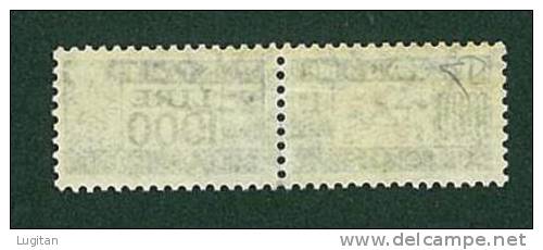 ITALIA REPUBBLICA - RARITA' 1000 LIRE PACCHI POSTALI - ANNO 1954 - CERT ENZO DIENA - Cavallino - Postal Parcels