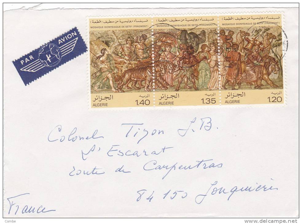 Tres Belle Lettre Algérie, Devant Seul/768 - Algerien (1962-...)