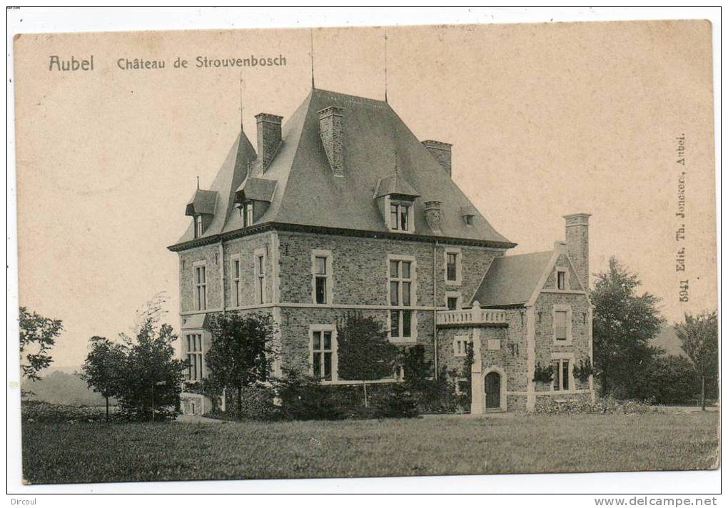 19867  -   Aubel  Château  De  Strouvenboesch - Aubel