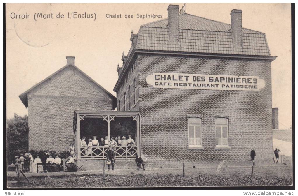 CPA - (Belgique) Orroir - Mont De L´enclus - Chalet Des Sapinieres (obl.1909) - Kluisbergen