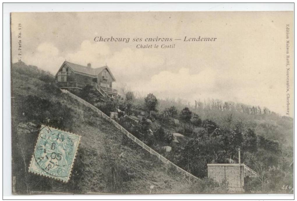 50 - CHERBOURG Et Ses Environs - Lendemer - Le Chalet Le Costil - Cherbourg