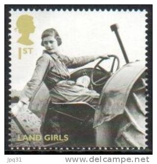 Royaume Uni - Photos Guerre 39-45 - Timbre Land Girls ** - Nuevos