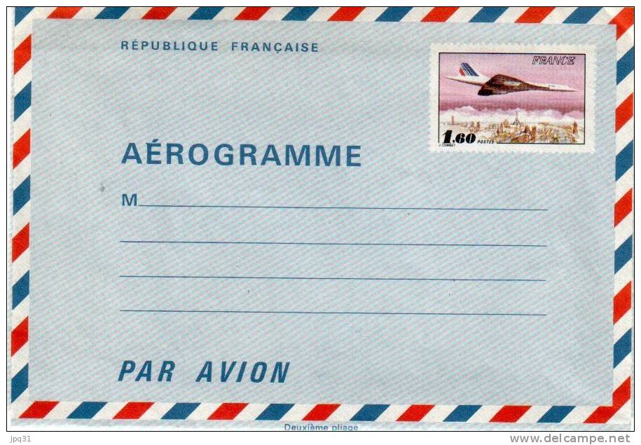 Aérogramme 1004-AER - 1977 - état Passable - Aerogrammi