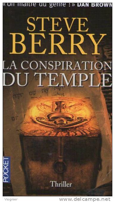 N° 14090  La Conspiration Du Temple  Steve Berry  Pocket 2011  Bon état - Autres & Non Classés