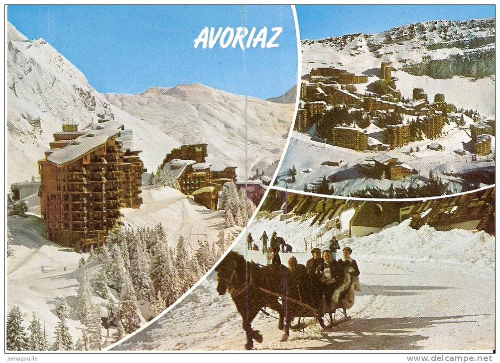 AVORIAZ -MORZINE 74 - Multivues - Q-2 - Avoriaz