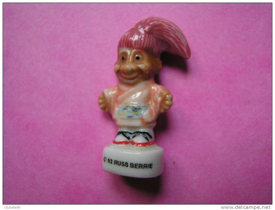 Ancienne Feve Serie LES TROLLS &#9829; 1995 RUSS BERRIE Rare ( Feves ) - Personnages