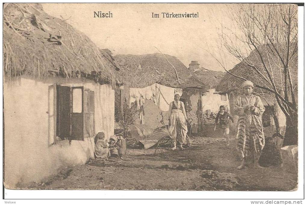 Ser020a/ Nisch 1916. Dt. Feldpost In Serbien. - Serbie