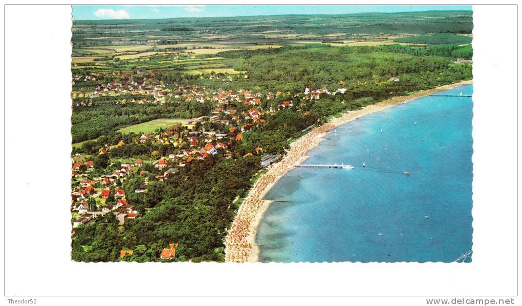 Ansichtskarte Timmendorfer Strand Von 1966 Mit Stempel "100 Jahre ... Strand" - Timmendorfer Strand