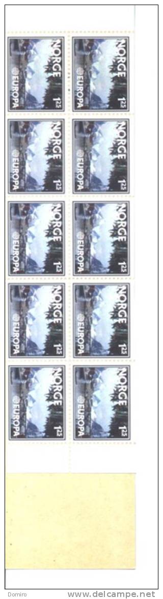 Norge C698 **  (MNH)  EUROPA 1977 - Booklets