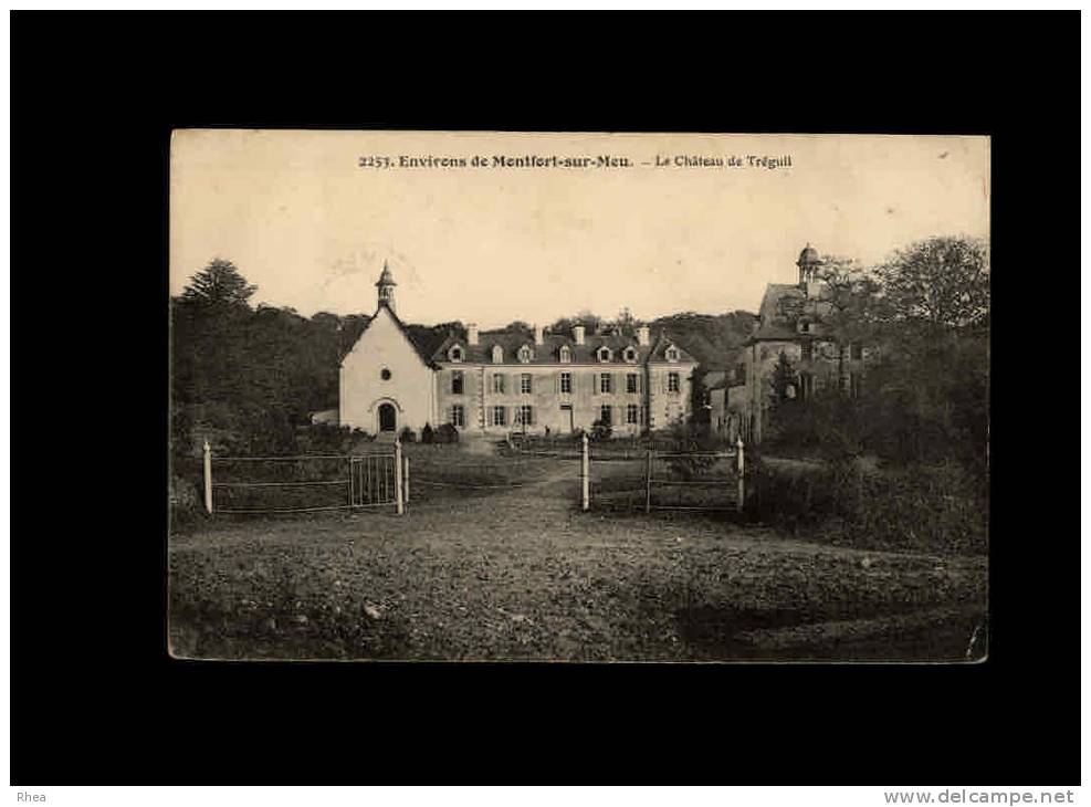 35 - MONTFORT-SUR-MEU - Le Château De Tréguil - 2253 - Andere & Zonder Classificatie