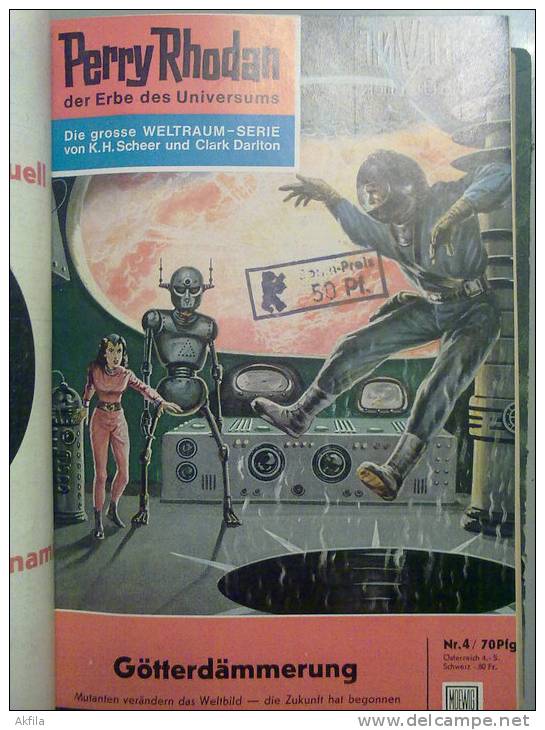 Perry Rhodan magazine from 1st number to 537 without 45 numbers(read in description),original 1st edition on German!