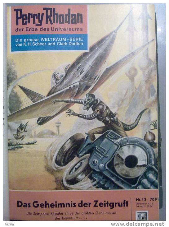 Perry Rhodan magazine from 1st number to 537 without 45 numbers(read in description),original 1st edition on German!