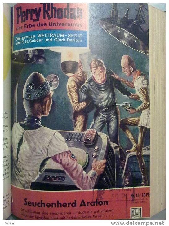 Perry Rhodan magazine from 1st number to 537 without 45 numbers(read in description),original 1st edition on German!