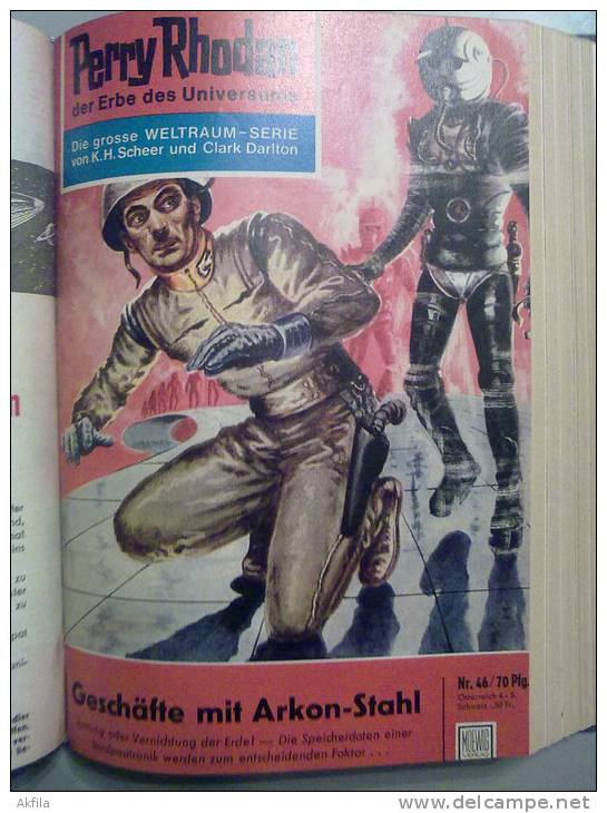 Perry Rhodan magazine from 1st number to 537 without 45 numbers(read in description),original 1st edition on German!