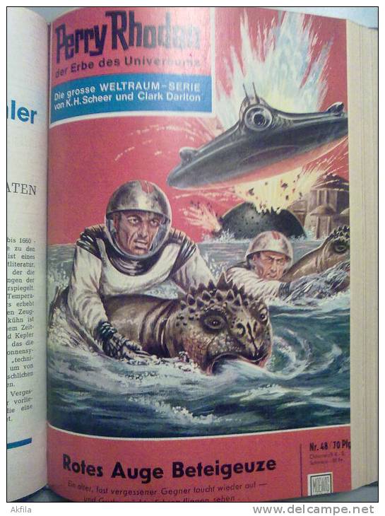 Perry Rhodan magazine from 1st number to 537 without 45 numbers(read in description),original 1st edition on German!