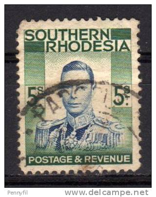 SOUTHERN RHODESIA – 1938 YT 52 USED - Rhodesia Del Sud (...-1964)