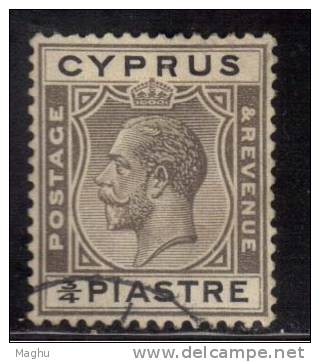 Cyprus Used 1925, KGV 3/4p - Chipre (...-1960)