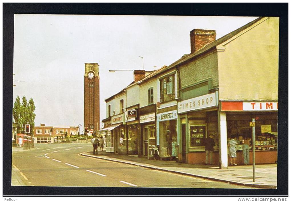 RB 817 - Postcard - Shops &amp; Joe Coral Betting Shop Belvoir Road Coalville Leicestershire - Leicester
