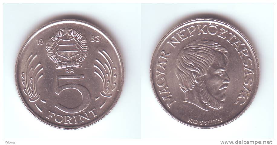 Hungary 5 Forint 1983 - Hungary