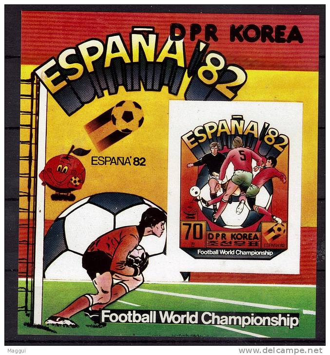 COREE DU NORD  BF * *  NON DENTELE  Cup 1982   Football  Soccer Fussball - 1982 – Spain