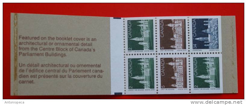 CANADA 1982 CARNET OF 6 MNH** - Neufs