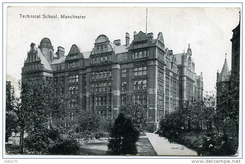 MANCHESTER : TECHNICAL SCHOOL - Manchester