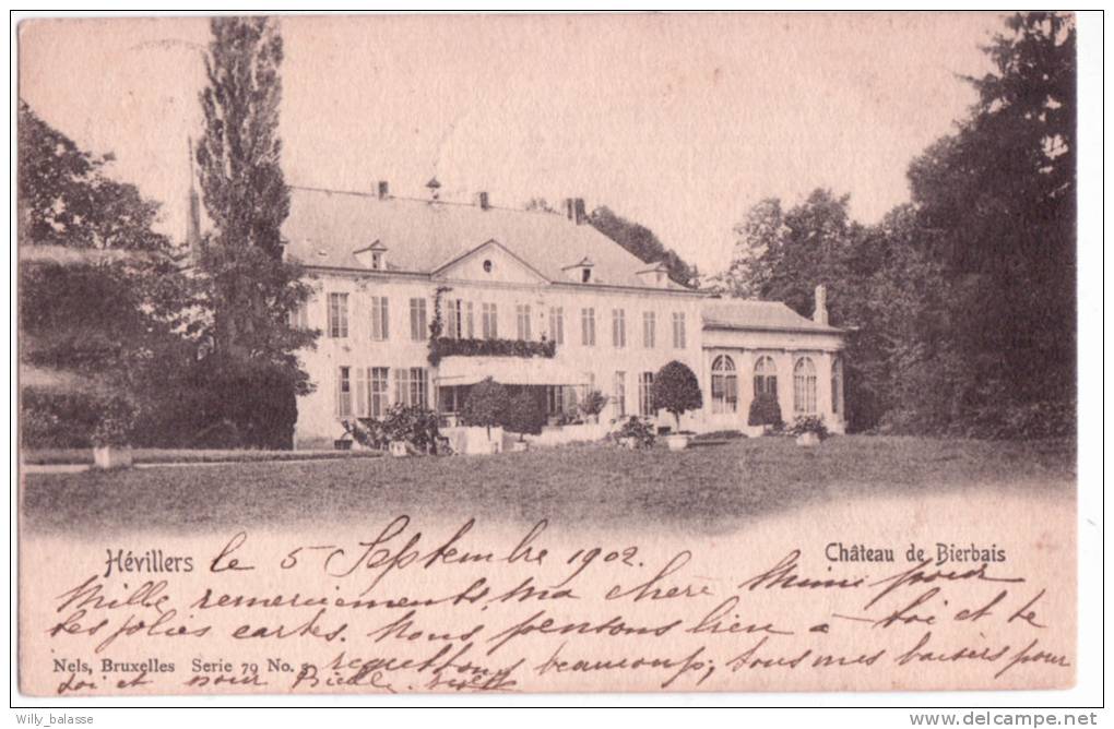 HEVILLERS    Château De Bierbais - Mont-Saint-Guibert