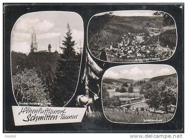 D-61389 Schmitten - Taunus - Ansichten - Schwimmbad - Usingen