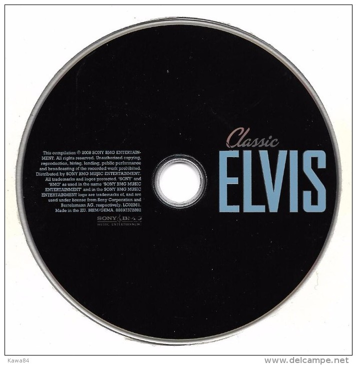 CD  Elvis Presley / Carl Perkins / Ray Charles  "  Classic Elvis  " - Rock