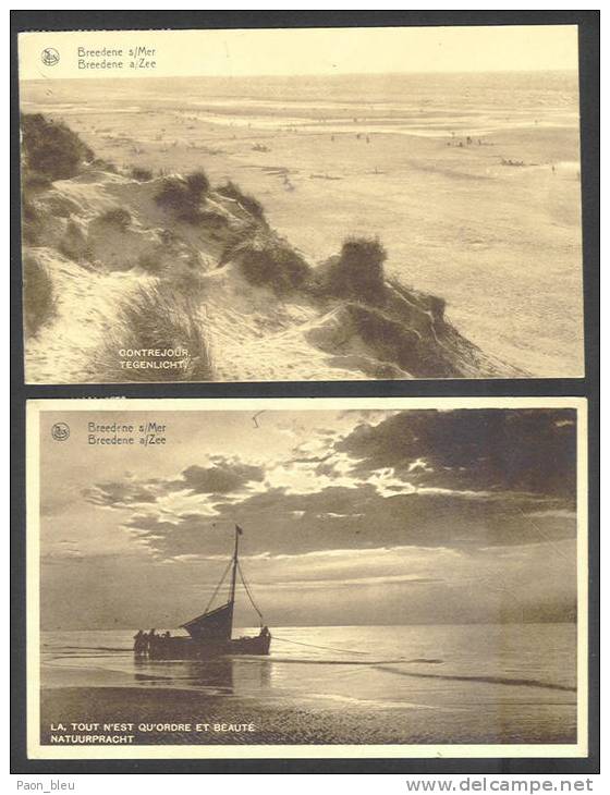 Bredene - Dunes - Duinen - Plage - Strand - Mer - Zee - Bayeau - Voilier - Bredene