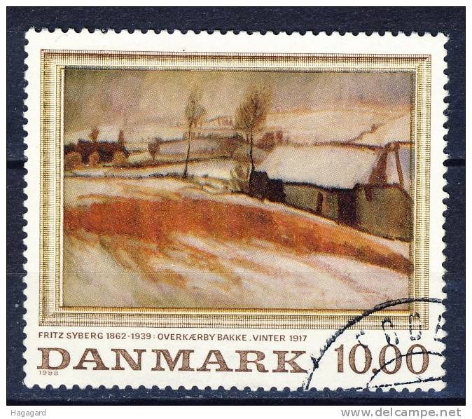 D124. Denmark 1988. Painting. Michel 933. Cancelled(o) - Impressionisme