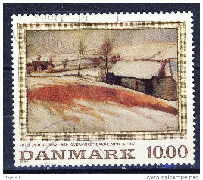 D126. Denmark 1988. Painting. Michel 933. Cancelled(o) - Impressionisme