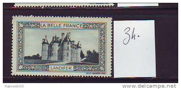 FRANCE. TIMBRE. VIGNETTE. CINDERELLA. BELLE FRANCE. PARIS...........LANDIFER - Turismo (Viñetas)