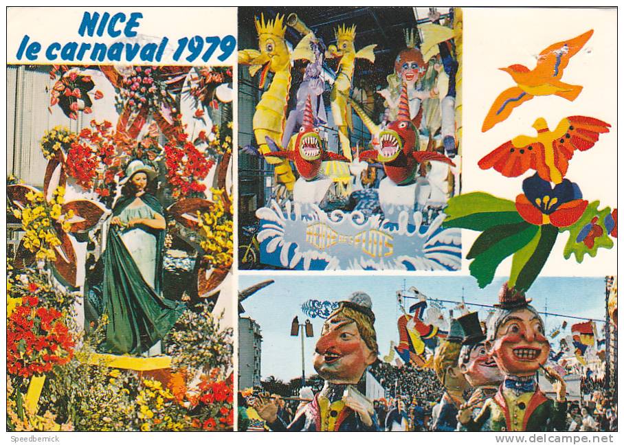 19597 Nice France, Carnaval 1979. Marionnette Reine Des Flots, Pignataro, CIM 2 - - Autres & Non Classés