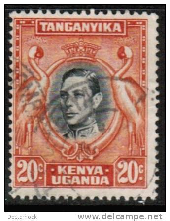 KENYA UGANDA & TANGANYIKA  Scott #  74  VF USED - Kenya, Ouganda & Tanganyika