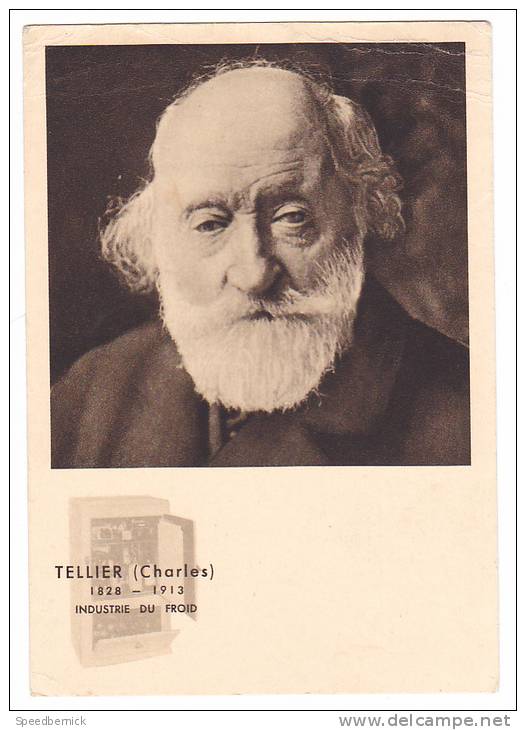 19610 Charles Tellier (1828-1913) - Industrie Du Froid - Amiens éd Bourgogne Dijon. Frigidaire - Industry