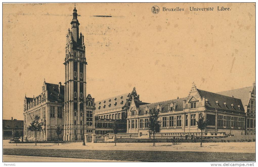 BELGIQUE - BRUXELLES - Université Libre - Enseignement, Ecoles Et Universités