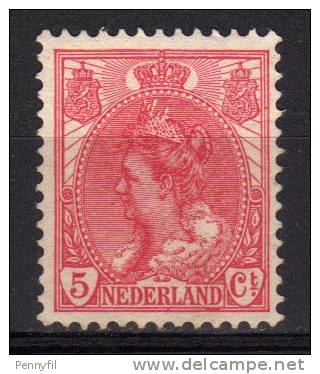 NEDERLAND OLANDA – 1898/23 YT 51 (*) - Unused Stamps