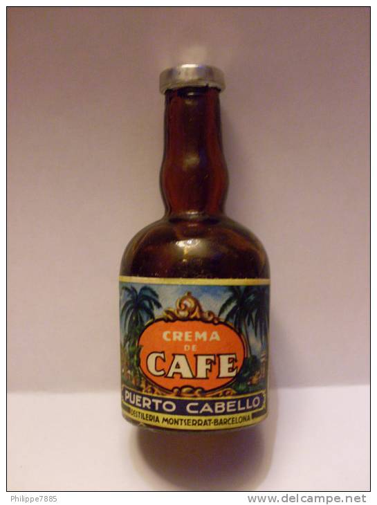 Crema  De Cafe Espagnole - Distillerie Montserrat - Non Ouverte - Mignonnettes