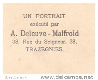 19642 Photo Femme Sans Doute Famille Delannoy,  Pont à Celles. Portrait Delcuve Malfroid, Trazegnies - Pont-à-Celles