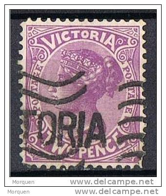 Lote 7 Sellos VICTORIA Colonia Inglesa  Yvert Num 84, 85, 85a, 96, 101, 114, 120 º - Used Stamps