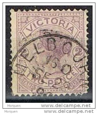 Lote 7 sellos VICTORIA colonia inglesa  Yvert num 84, 85, 85a, 96, 101, 114, 120 º