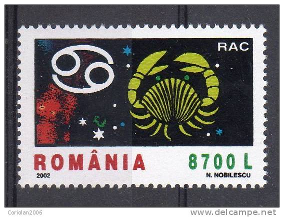 Romania / Sign Of The Zodiac / Crawfish - Astrologie