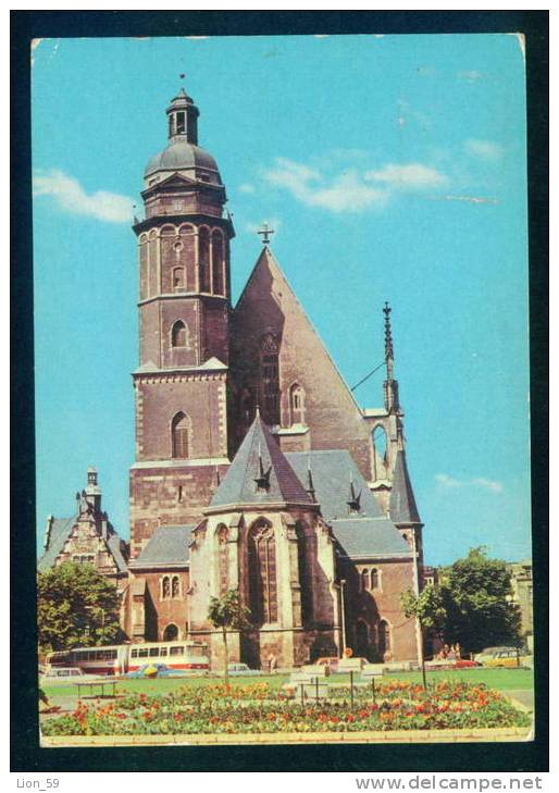 56793 / LEIPZIG - 1977 XIII. INTERNATIONALER GRASLAND KONGRESS DDR CHURCH St. THOMAS Germany Deutschland  Allemagne - Covers & Documents